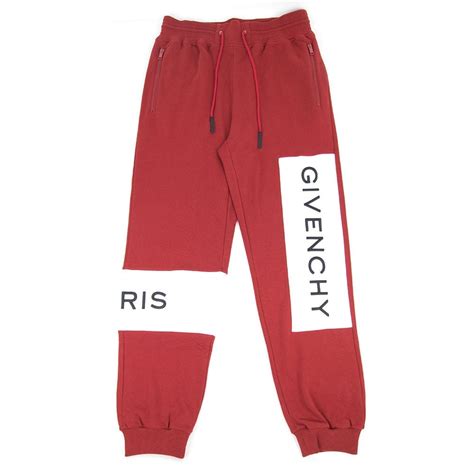 givenchy shorts red|Givenchy sweatpants men.